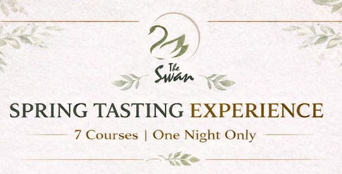 Spring Tasting Experience – 7 Course Dinner with optional Wine Pairing – 1st May – Prebook only.